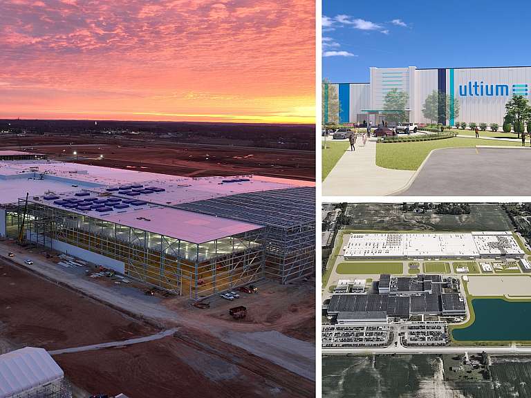 Three Battery Facility Projects Lead ENR Midwest “2022 Top Starts”