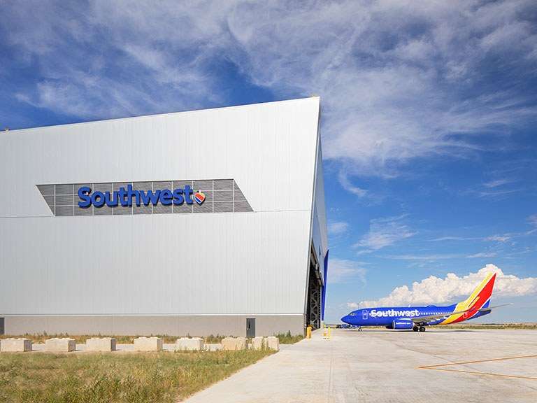 Airport Improvement: Southwest Builds Maintenance Hangar at Denver International