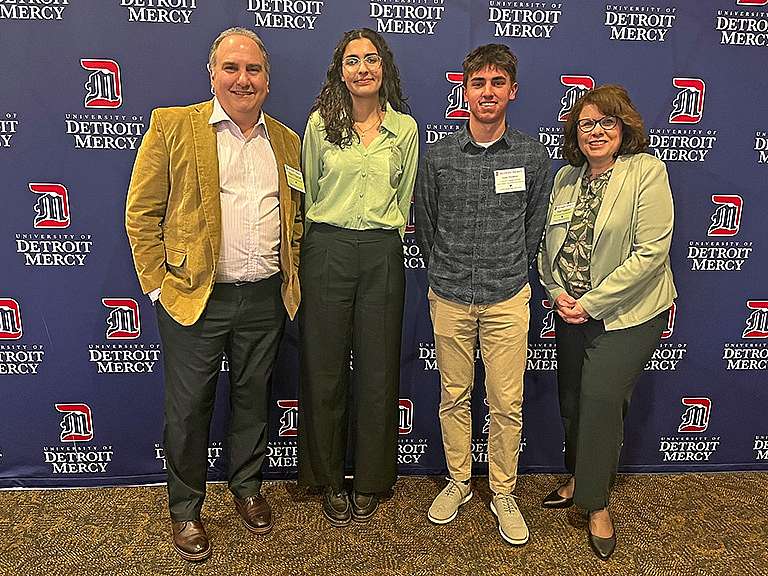 Ghafari Celebrates Scholars Program at University of Detroit Mercy Scholarship Reception