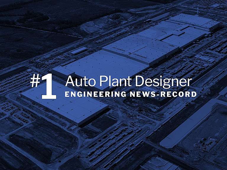 Ghafari Celebrates Another Year as ENR’s #1 U.S. Automotive Facilities Designer