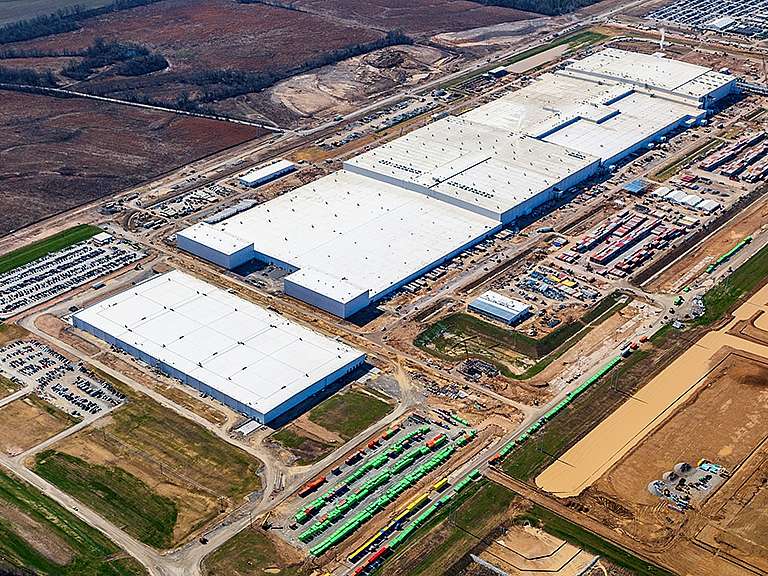 Ford Lithium-Ion Battery Plant at BlueOval City